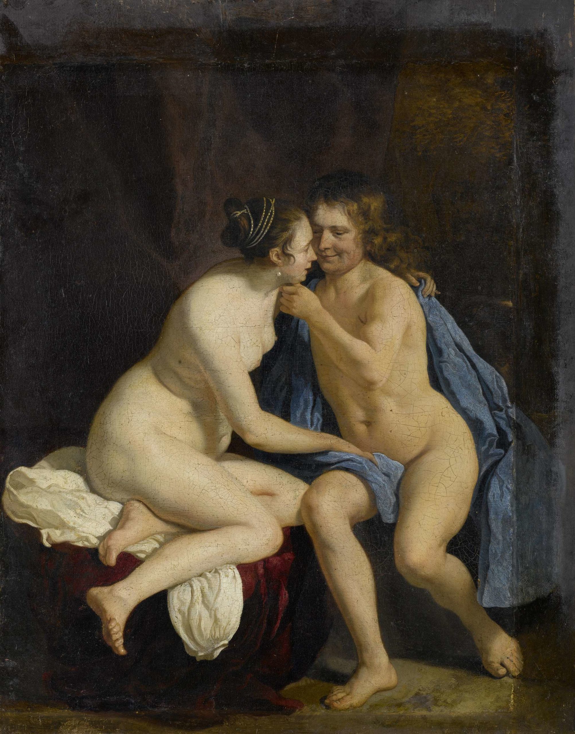 Liefdespaar, toegeschreven aan Jacob van Loo, ca. 1650-60, Rijksmuseum Amsterdam