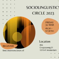 Sociolinguistics Circle 2023