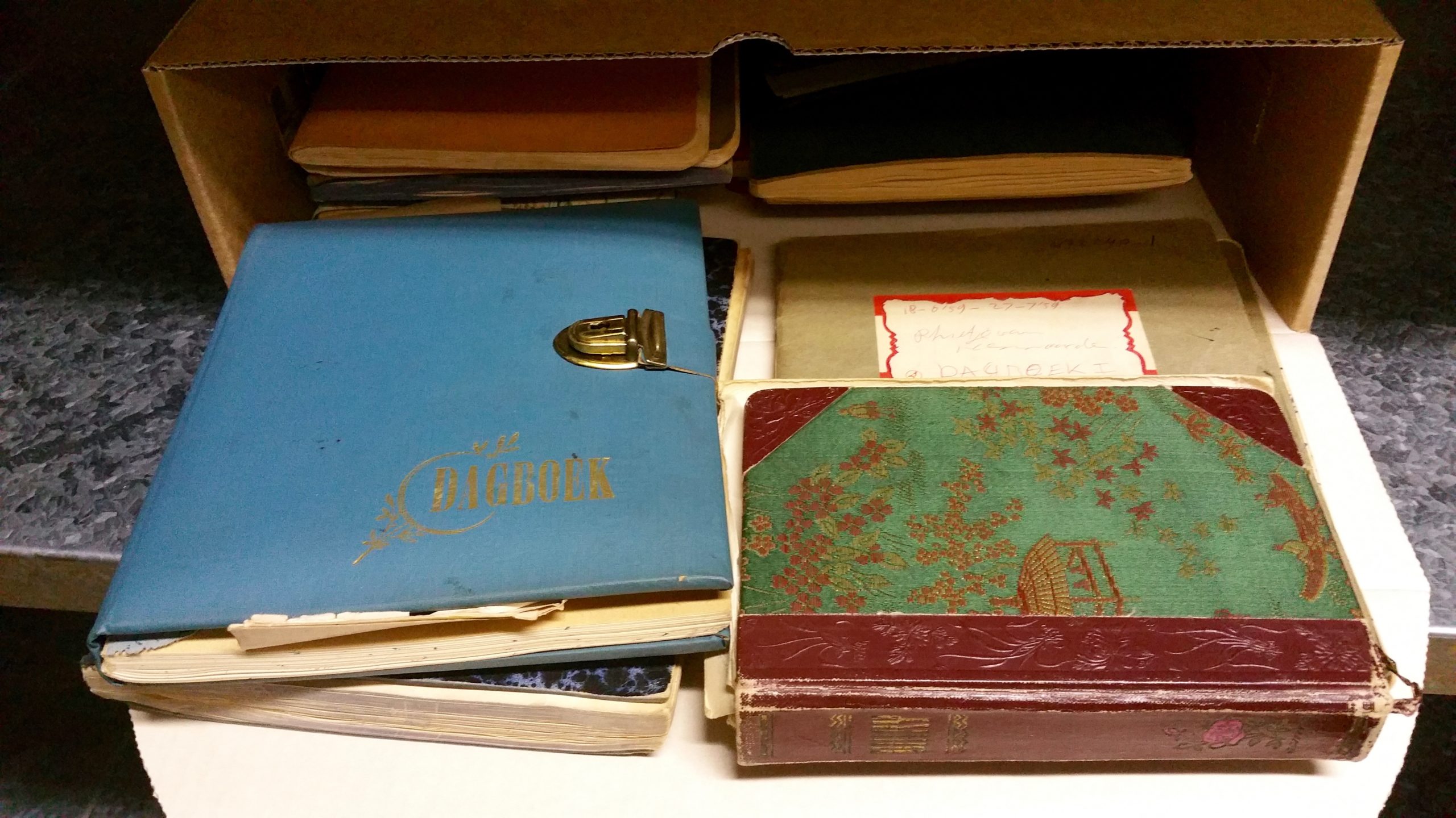 Dagboeken uit de collectie