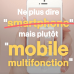 Januari 2018: ‘Smartphone’ of ‘le mobile multifonction’?