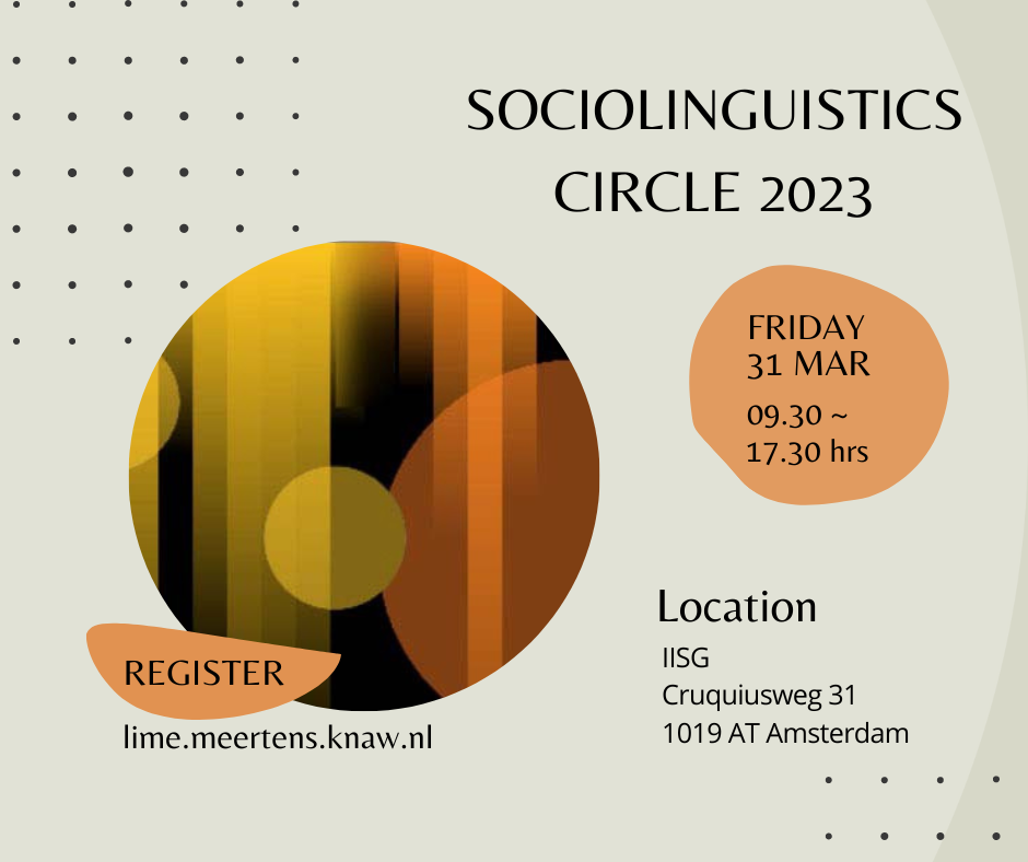 Sociolinguistics Circle 2023