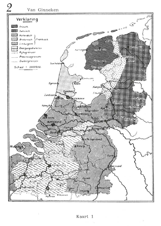 Dialectindeling van het Nederlands